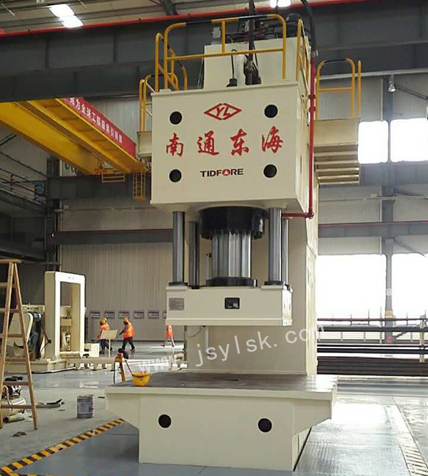 YL41-630噸單柱液壓機 YL41-630噸單柱液壓機